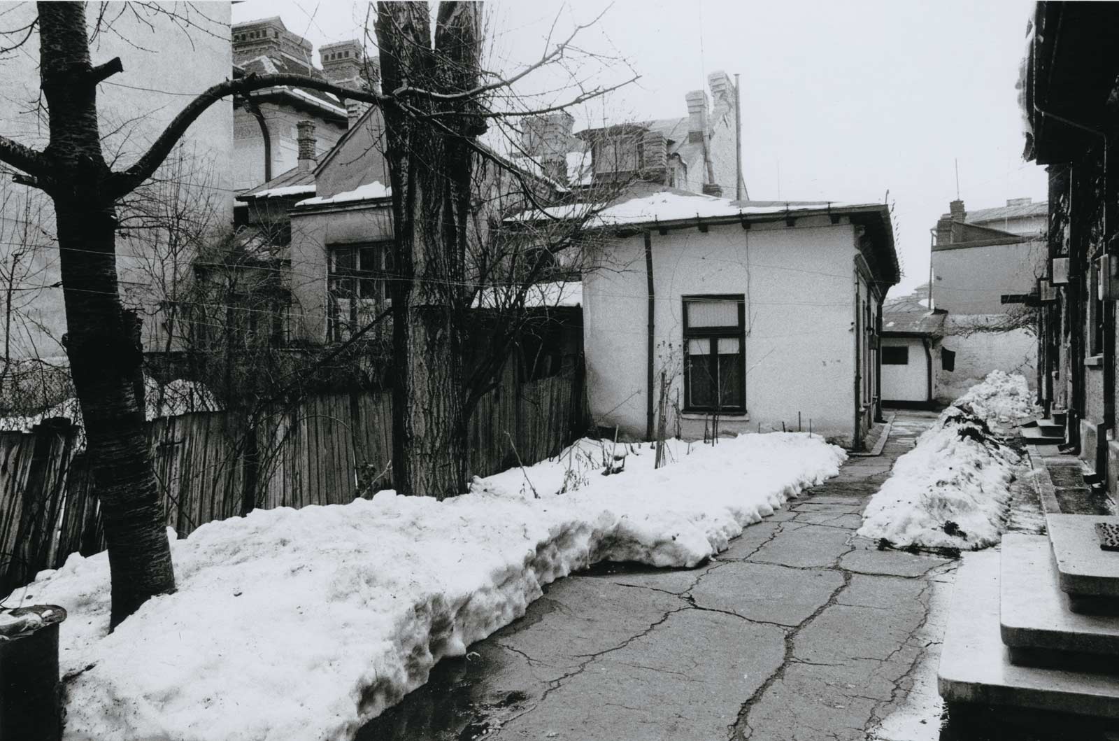 The Steinberg home at Strada Palas, 4, in Bucharest