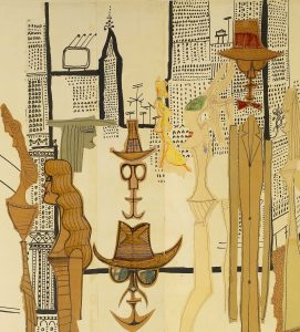 Downtown—Big City (detail), from The Americans, 1958. Brussels, Musée Royaux des Beaux-Arts de Belgique.