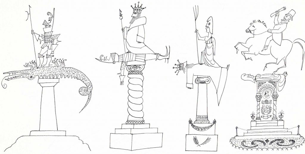 Drawing in The New Yorker, August 30, 1958.