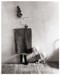 Untitled, 1950. Gelatin silver print, 10 x 8 in. Private collection. Reproduced in Flair, March 1950, p. 87.