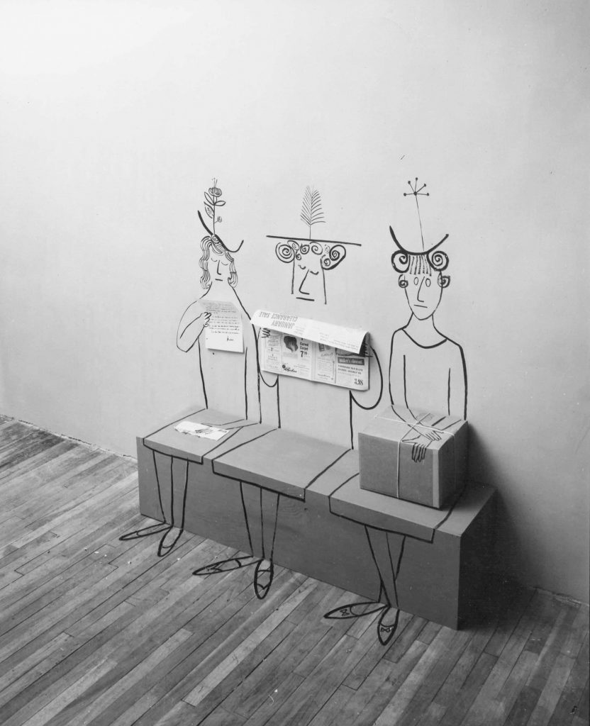 Untitled, 1950. Gelatin silver print, 14 x 11 in. National Gallery of Art, Washington, DC; Gift of The Saul Steinberg Foundation.