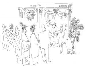 Drawing in The New Yorker, May 18, 1946.