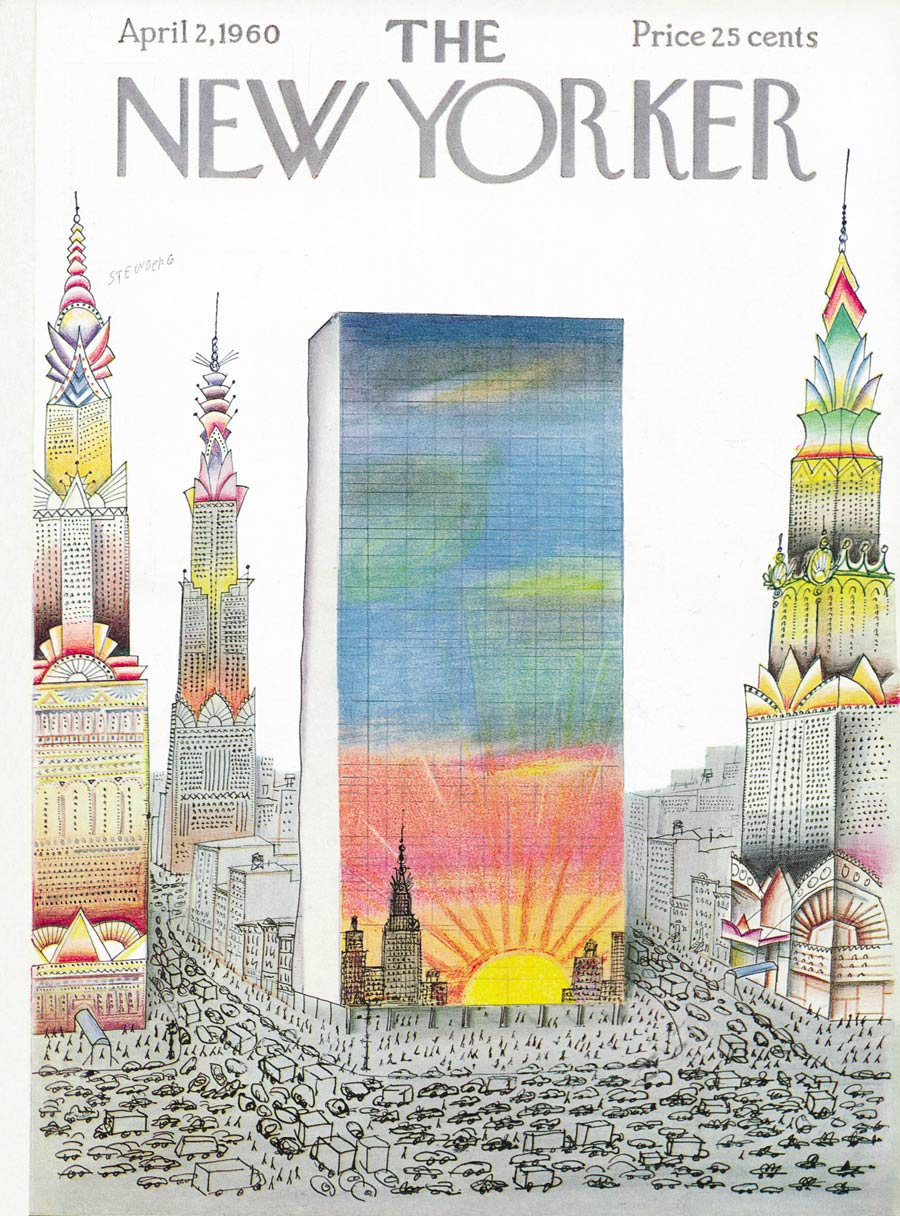 Cover of <em>The New Yorker</em>, April 2, 1960.
