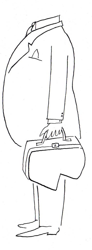 Drawing in The New Yorker, August 29, 1953.