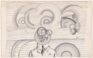 Untitled, 1967. Ink on paper, 14 ½ x 24 ½ in. Yale University Art Gallery; Charles B. Benenson, B.A. 1933, Collection