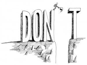Don’t, from a Word portfolio, The New Yorker, November 8, 1969