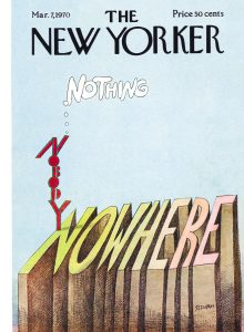 Cover of The New Yorker, March 7, 1970