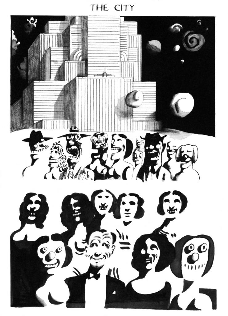 From “The City” portfolio, <em>The New Yorker</em>, February 24, 1973