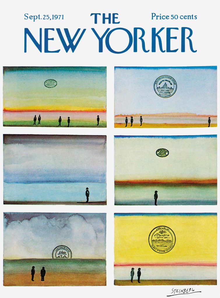 Cover of <em>The New Yorker</em>, September 25, 1971.
