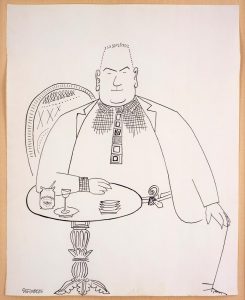 Portrait of Alexander Calder, 1946. Ink on paper, 14 ½ x 11 ½ in. Calder Foundation, New York.