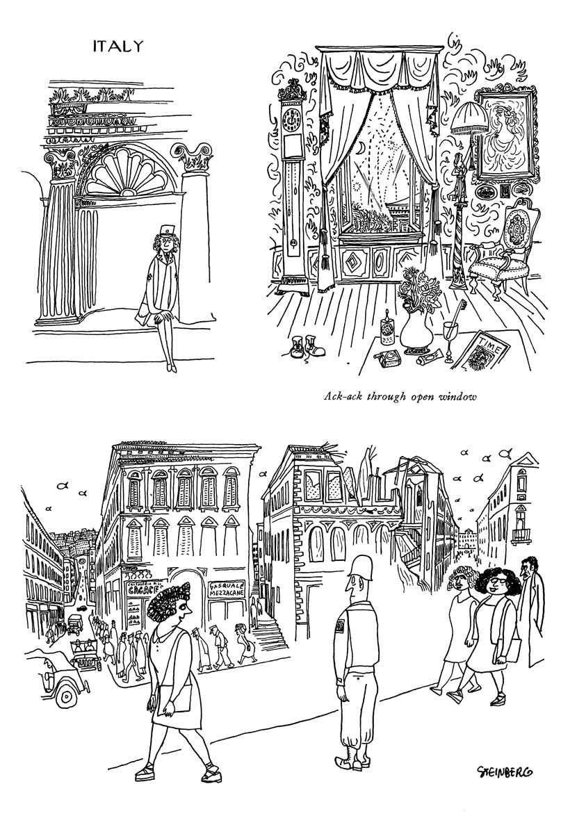 From “Italy,” portfolio in The New Yorker, June 10, 1944.