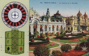 Postcard of Monte Carlo from Steinberg’s collection, c. 1950. Saul Steinberg Papers, Beinecke Rare Book and Manuscript Library, Yale University.