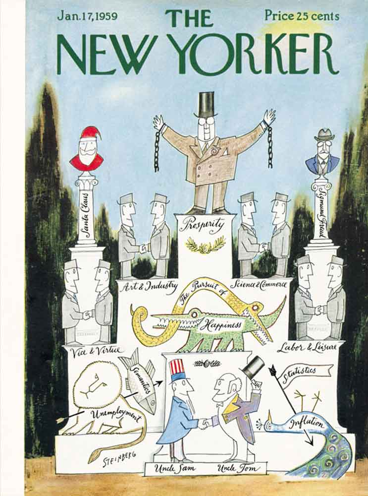 Cover of The New Yorker, January 17, 1959.