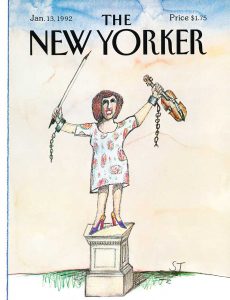 Cover of The New Yorker, January 13, 1992.