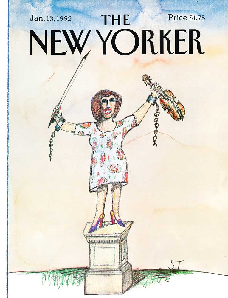 Cover of <em>The New Yorker</em>, January 13, 1992.
