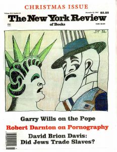 Steinberg’s cover for The New York Review of Books, December 22, 1994.