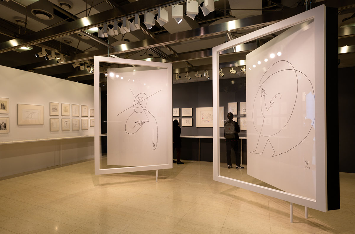 Saul Steinberg: Lines that Transform the Real World Ginza Graphic Gallery