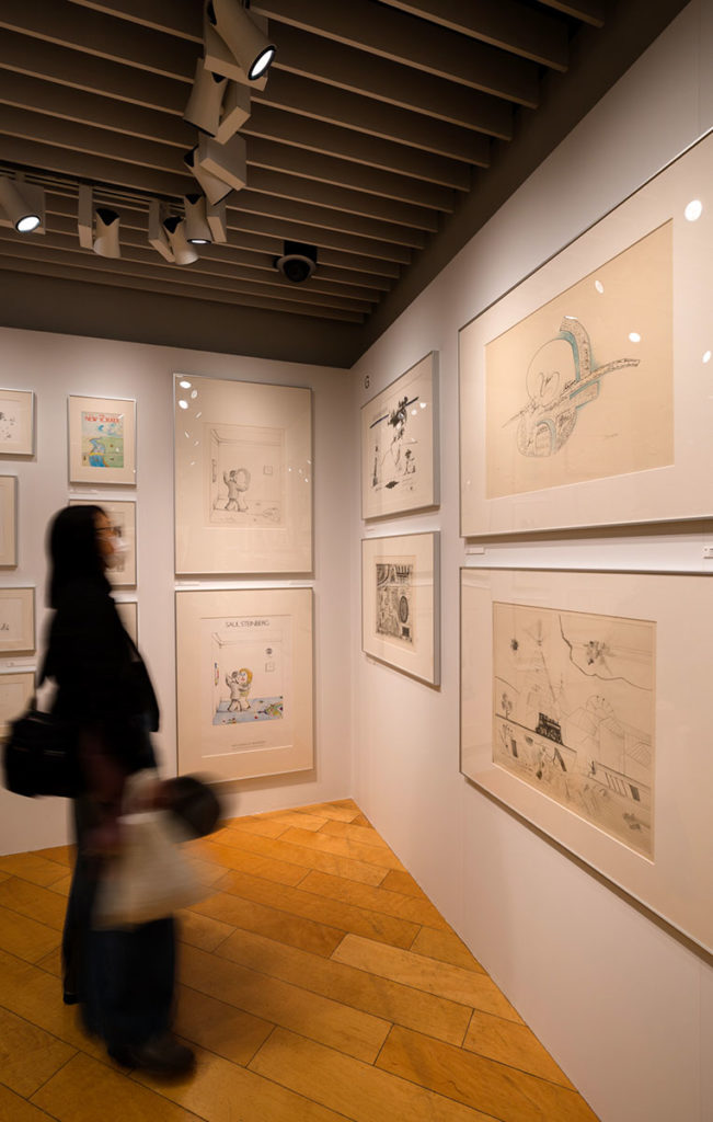 Saul Steinberg: Lines that Transform the Real World Ginza Graphic Gallery