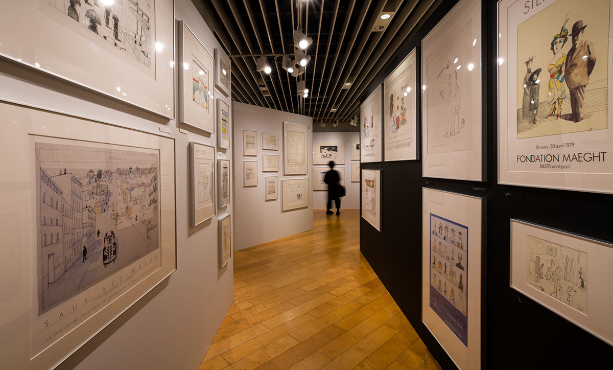 Saul Steinberg: Lines that Transform the Real World Ginza Graphic Gallery