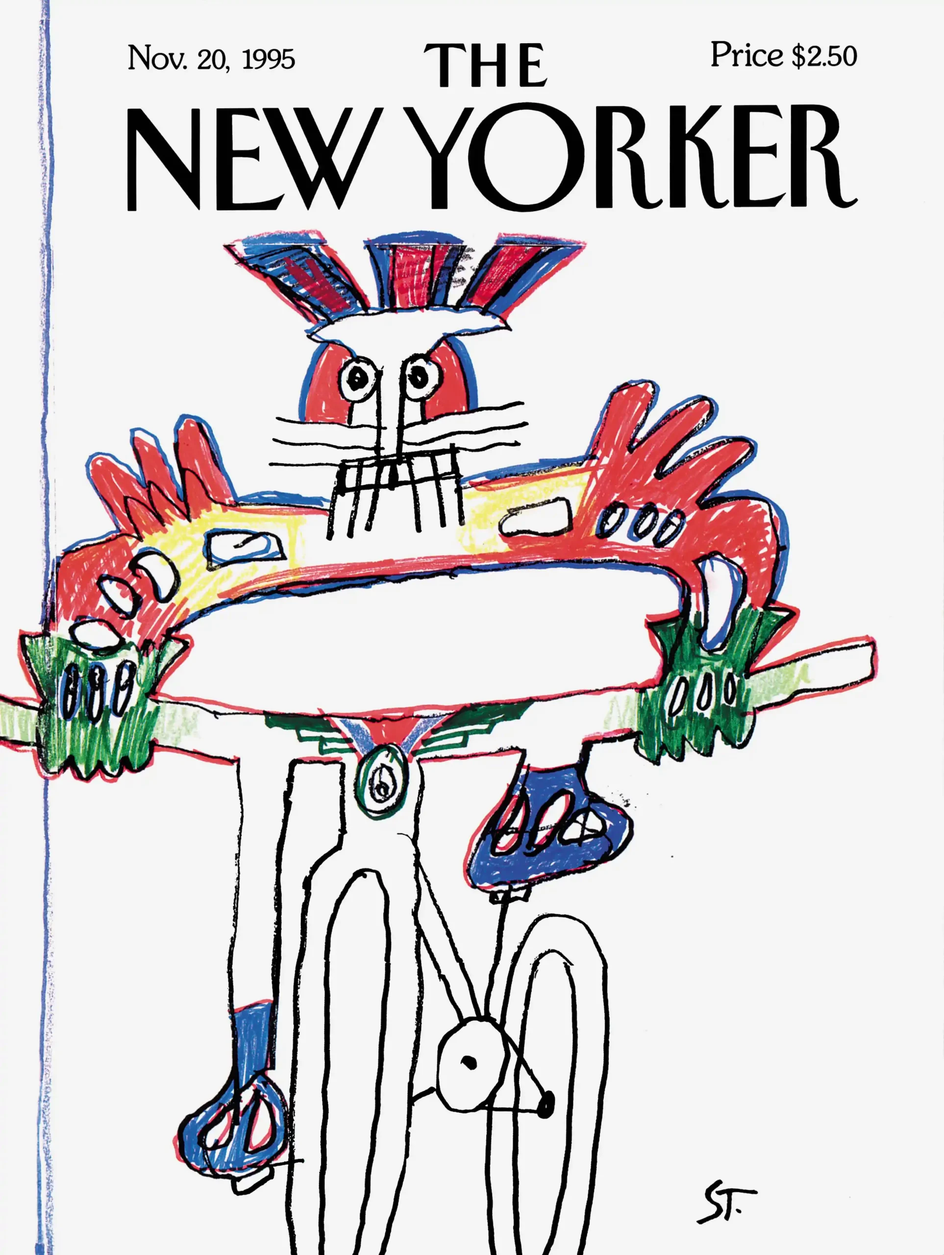 Cover of The New Yorker, November 20, 1995.