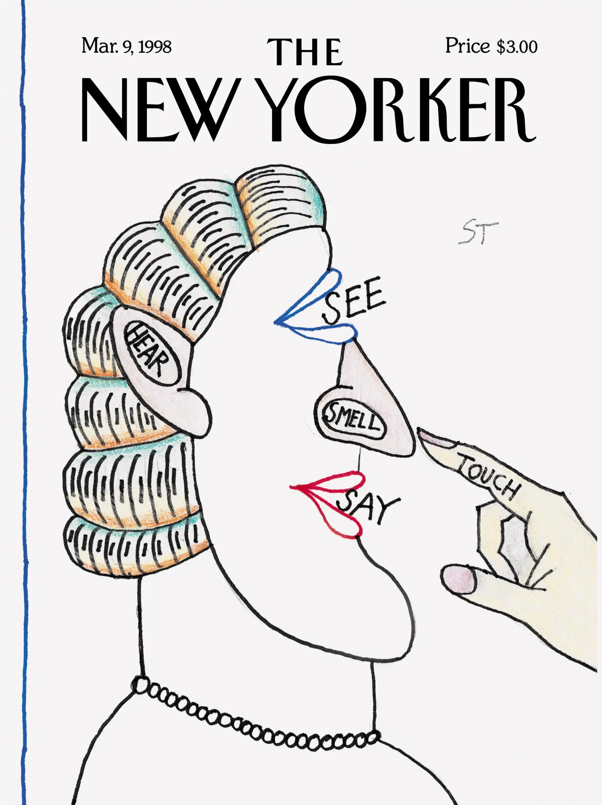 Cover of The New Yorker, March 9, 1998.